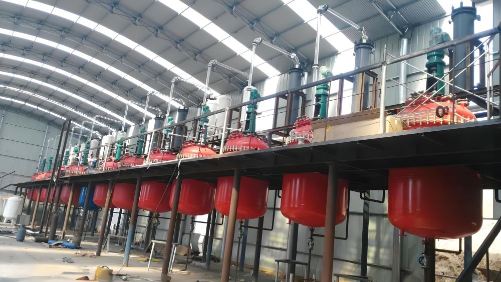 白山工业化工设备安装